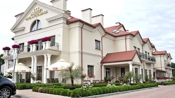 Overnatningsstedets facade