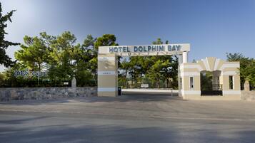 Entrée de l’hébergement