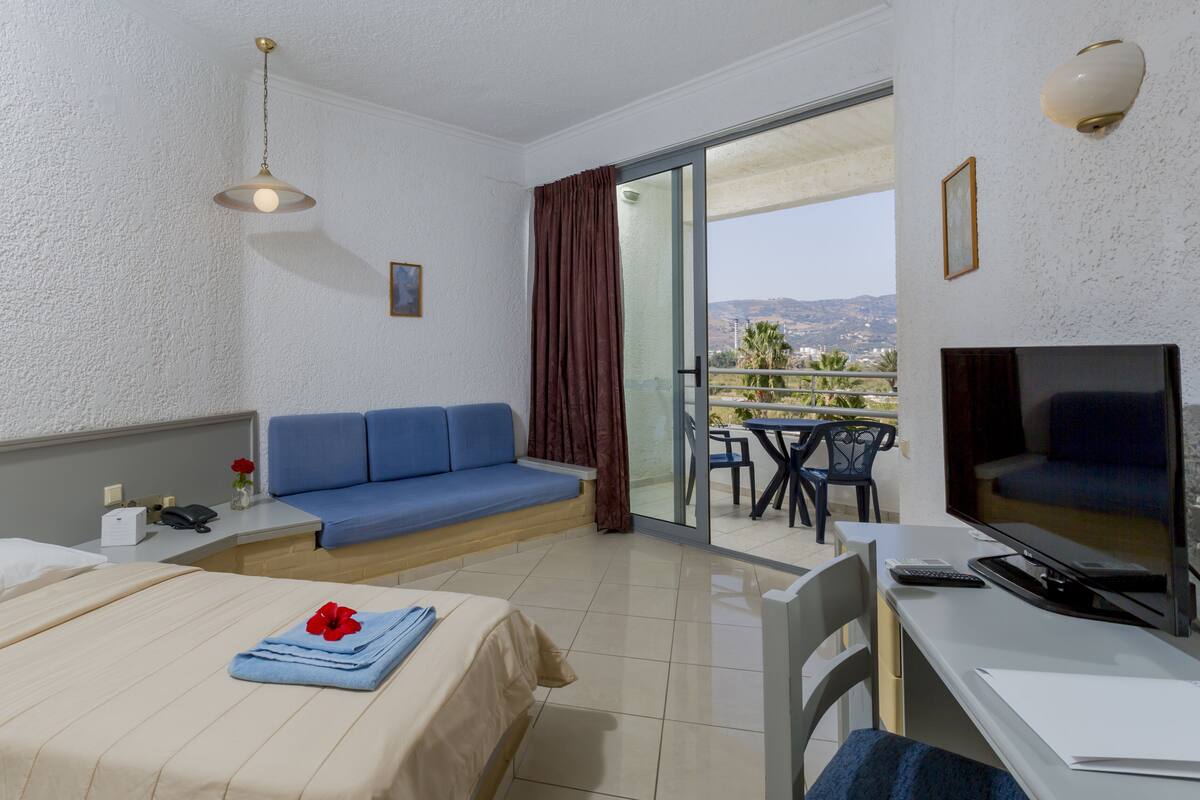 In-room safe, desk, cribs (free), WiFi (free)