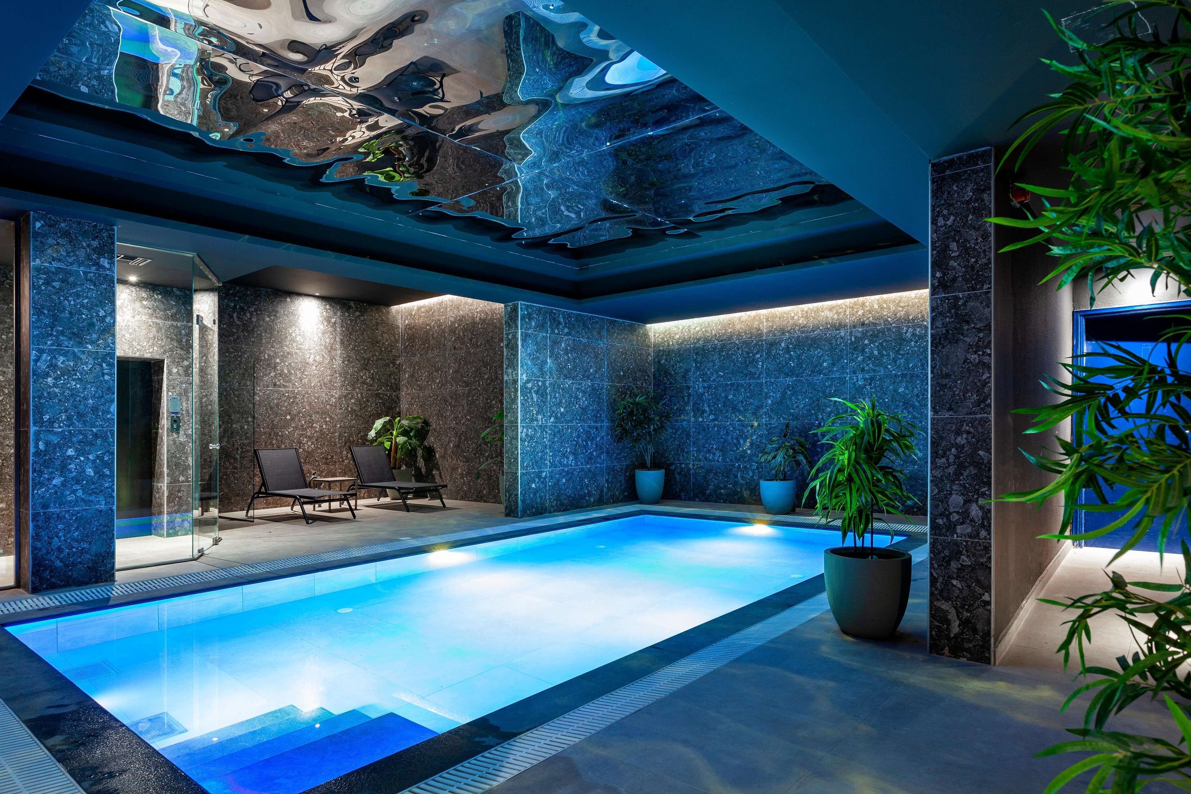 Indoor pool, 2 outdoor pools, pool umbrellas, sun loungers