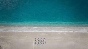 Private beach nearby, sun loungers, beach umbrellas, beach towels