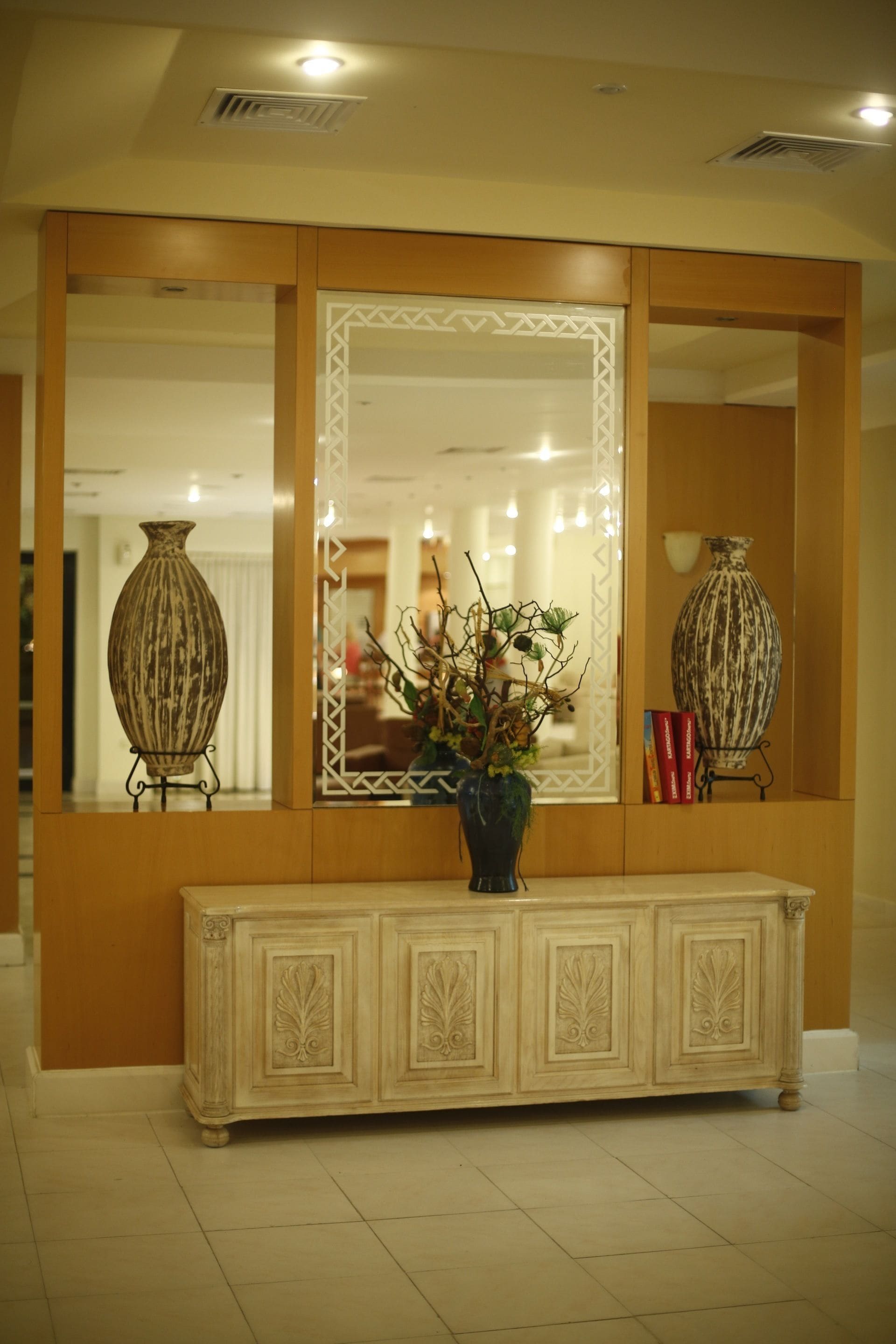 Reception hall