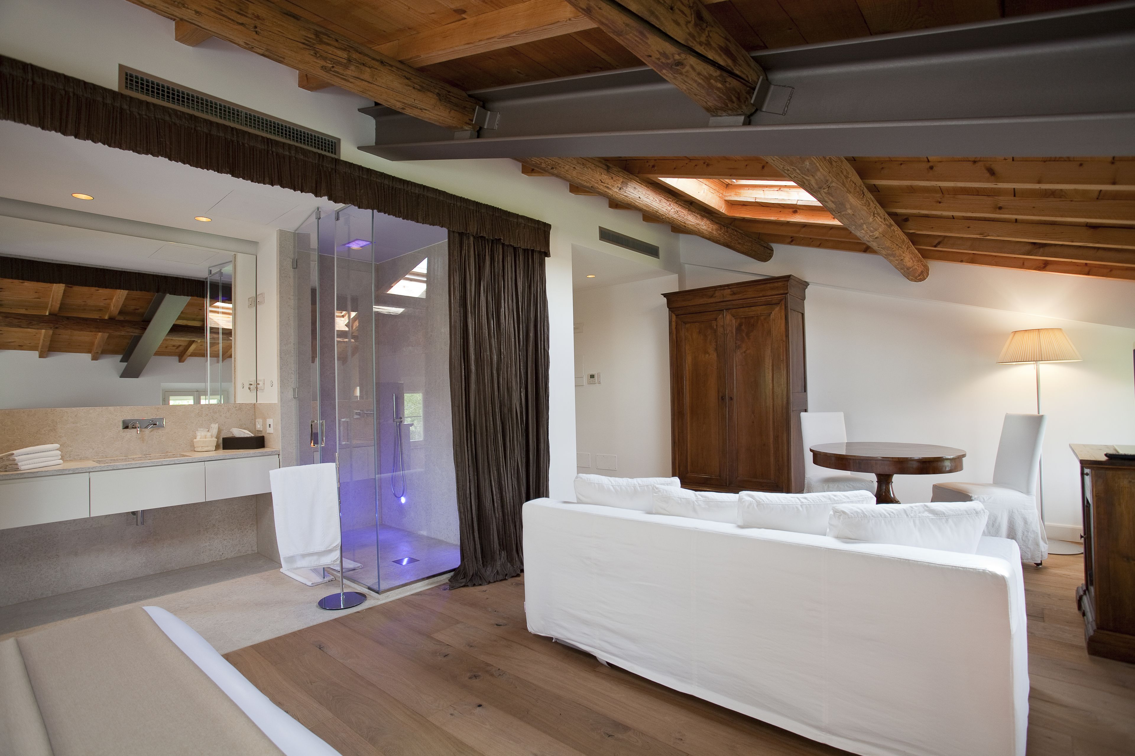 Doppelzimmer (Private Spa) | Wohnbereich