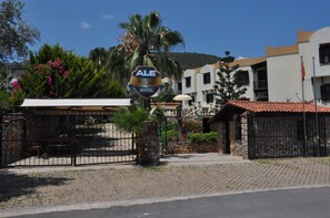 Entrée de l’hébergement