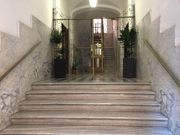 Entrada de la propiedad