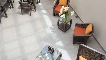 Sitzecke in der Lobby