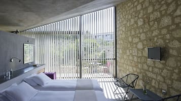 Superior Studio, Garden View | 1 bilik tidur, peralatan tempat tidur premium, peti besi dalam bilik