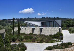 Façade de l’hébergement