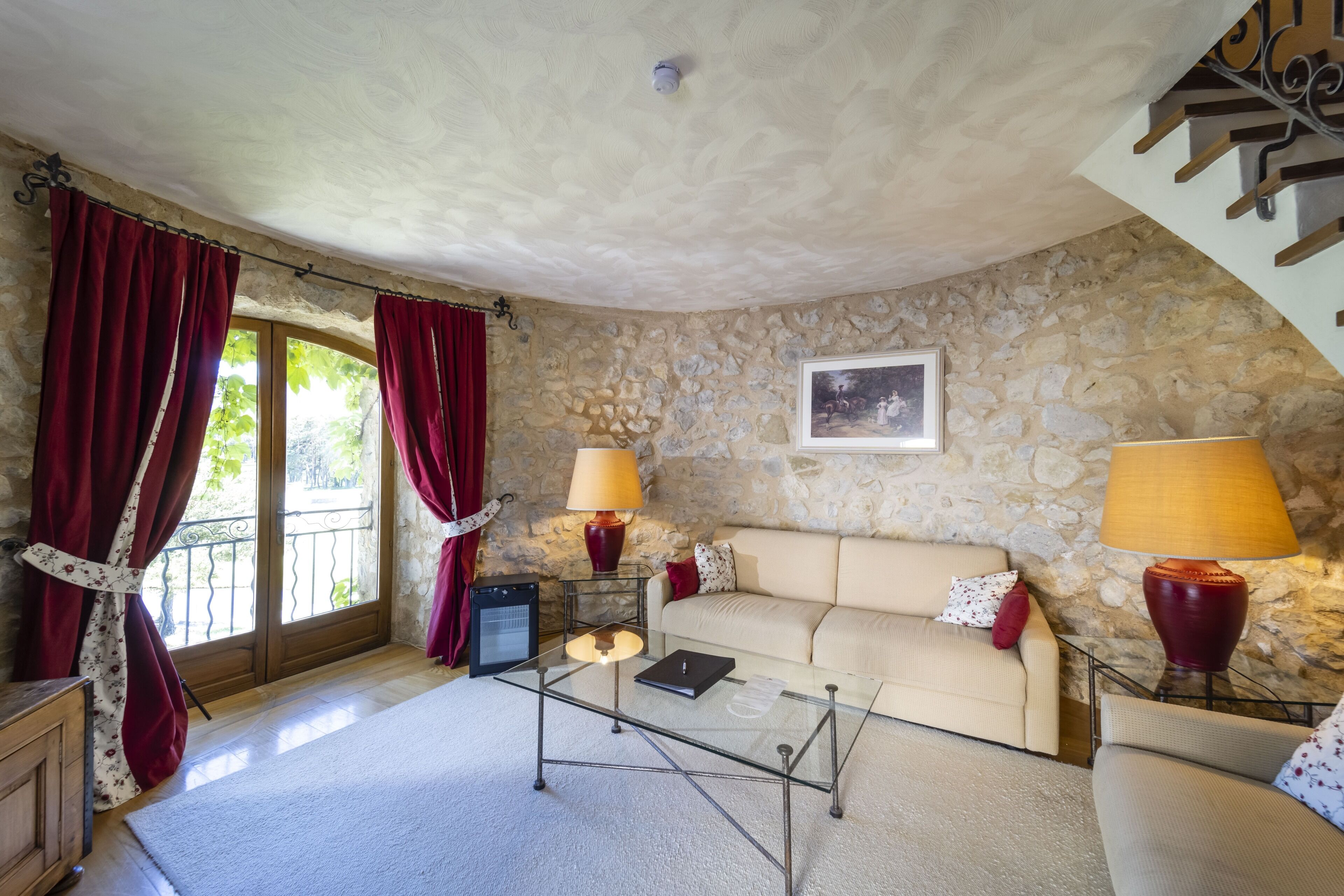 honeymoon duplex, 1 bedroom, non smoking, lake view | living area | flat-screen tv