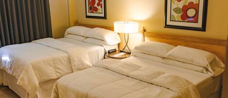 Iron/ironing board, free WiFi, bed sheets