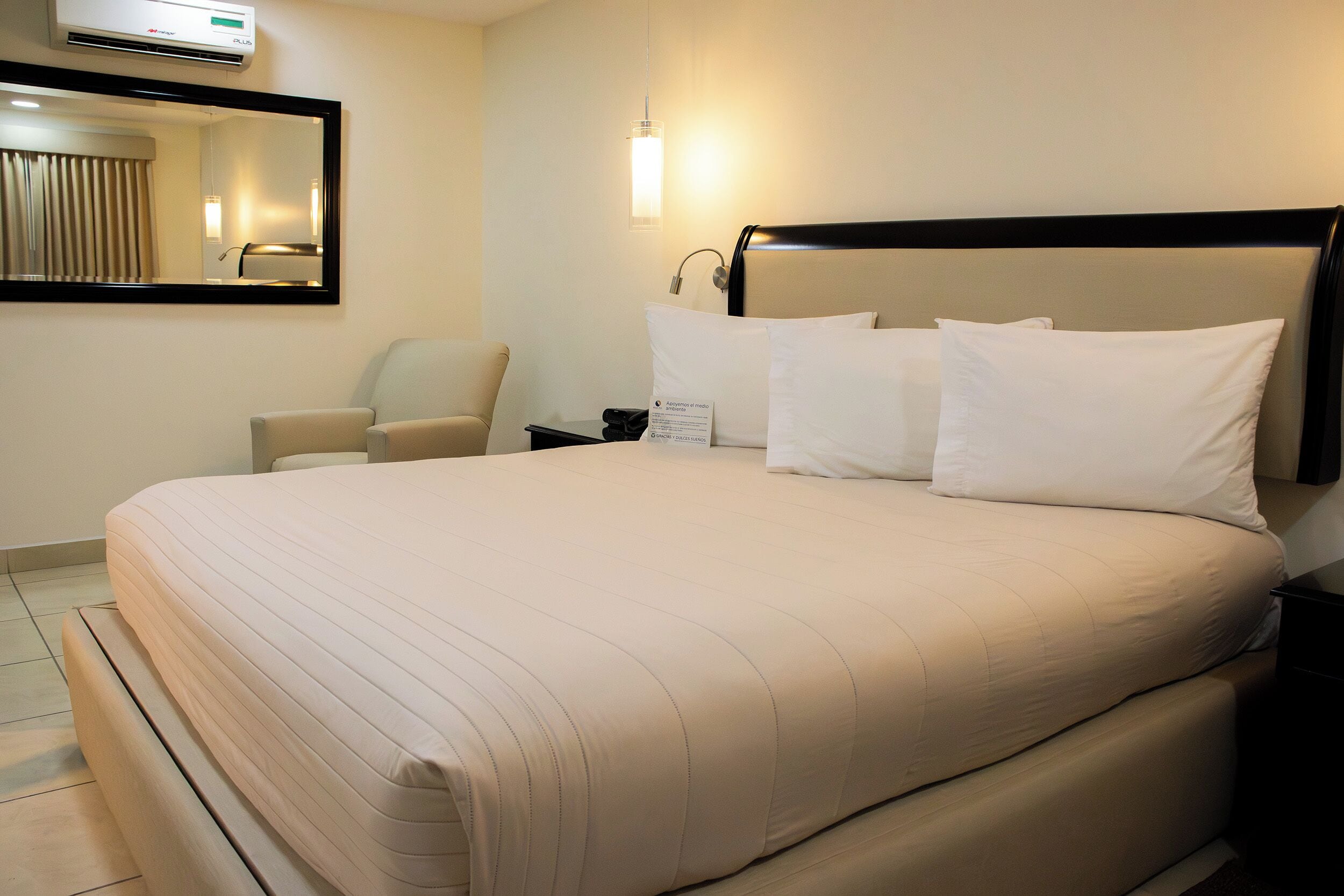 Premier Room, 1 King Bed | Laptop workspace, blackout drapes, iron/ironing board, free WiFi