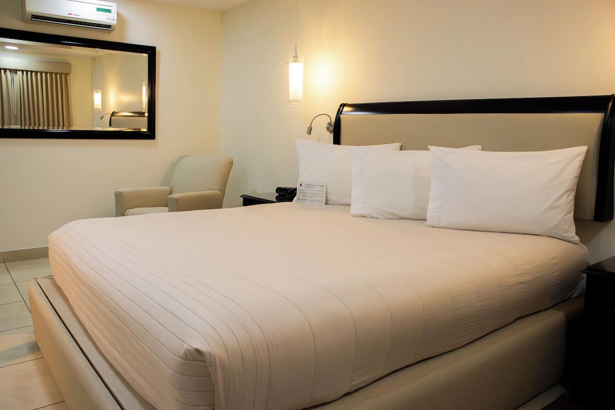 Premier Room, 1 King Bed | 1 bedroom, laptop workspace, blackout curtains, iron/ironing board