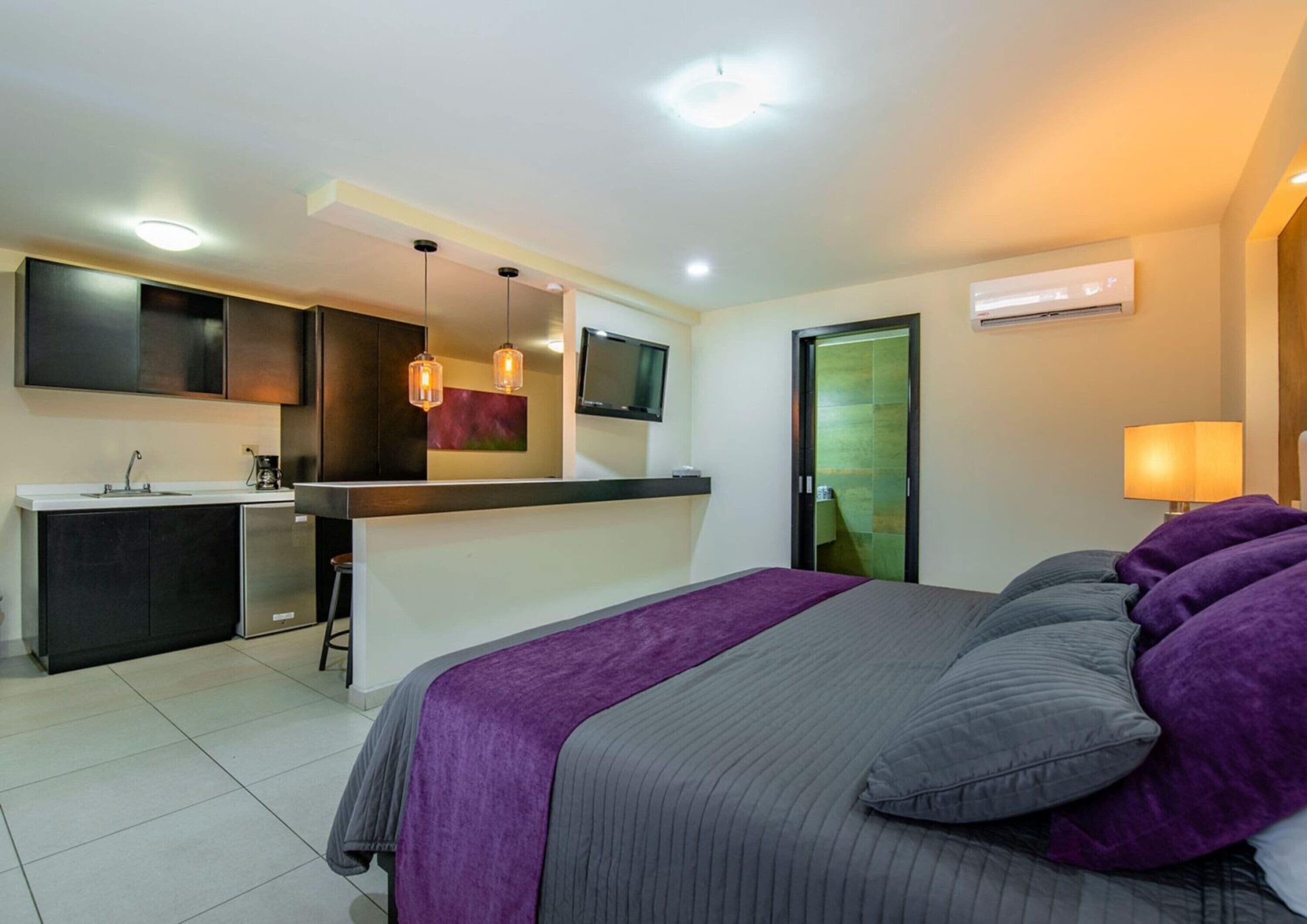 junior suite | 1 bedroom, laptop workspace, blackout curtains, iron/ironing board