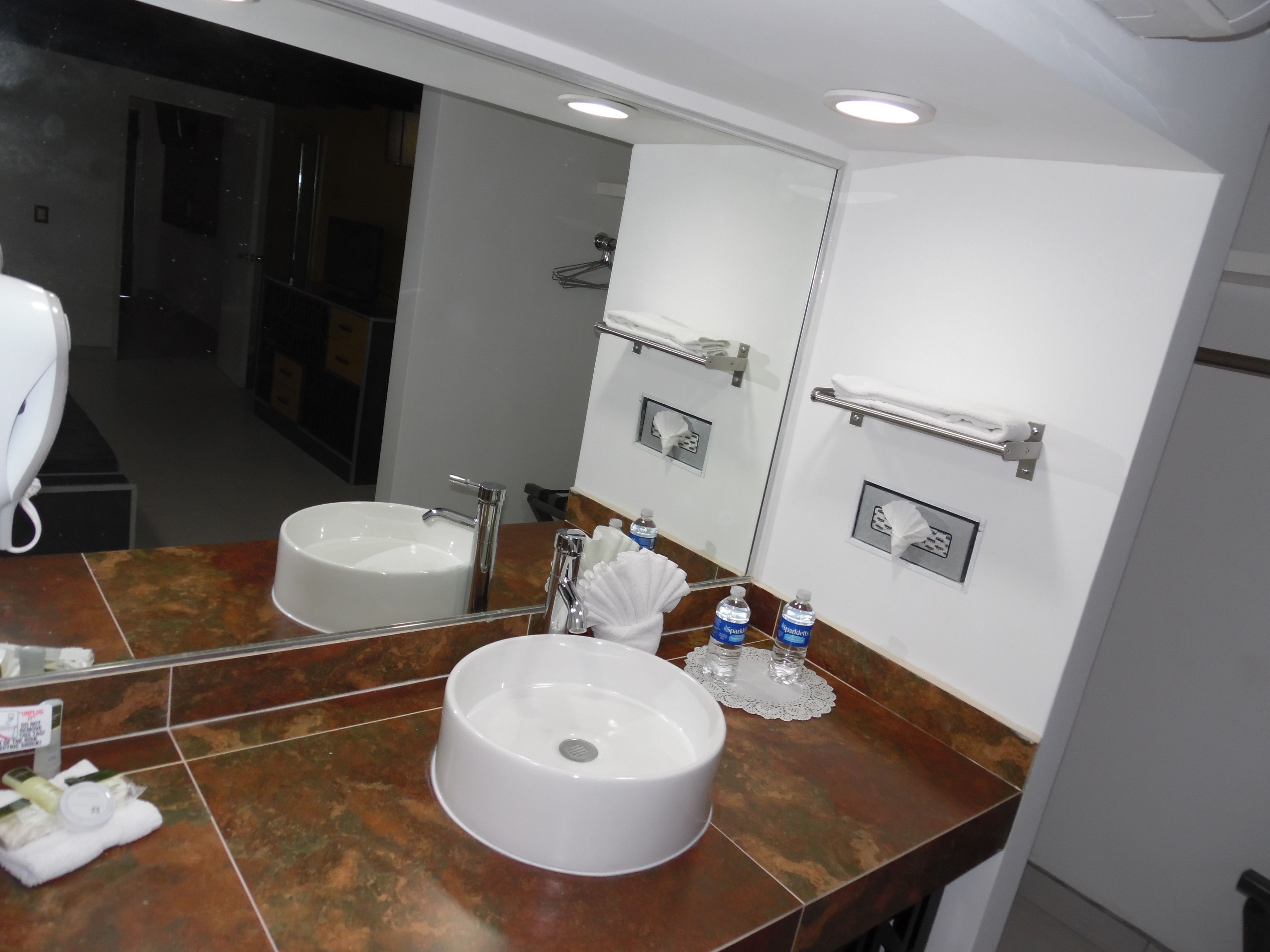 junior suite | bathroom | shower, rainfall showerhead, free toiletries, hair dryer