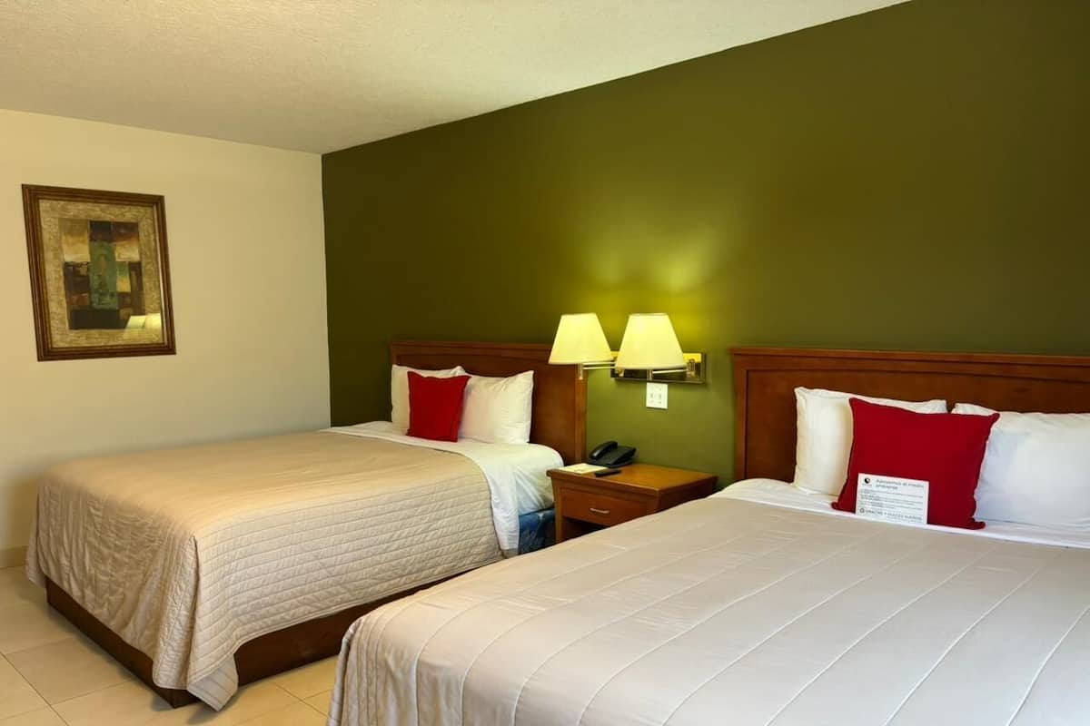 1 bedroom, blackout curtains, iron/ironing board, free WiFi