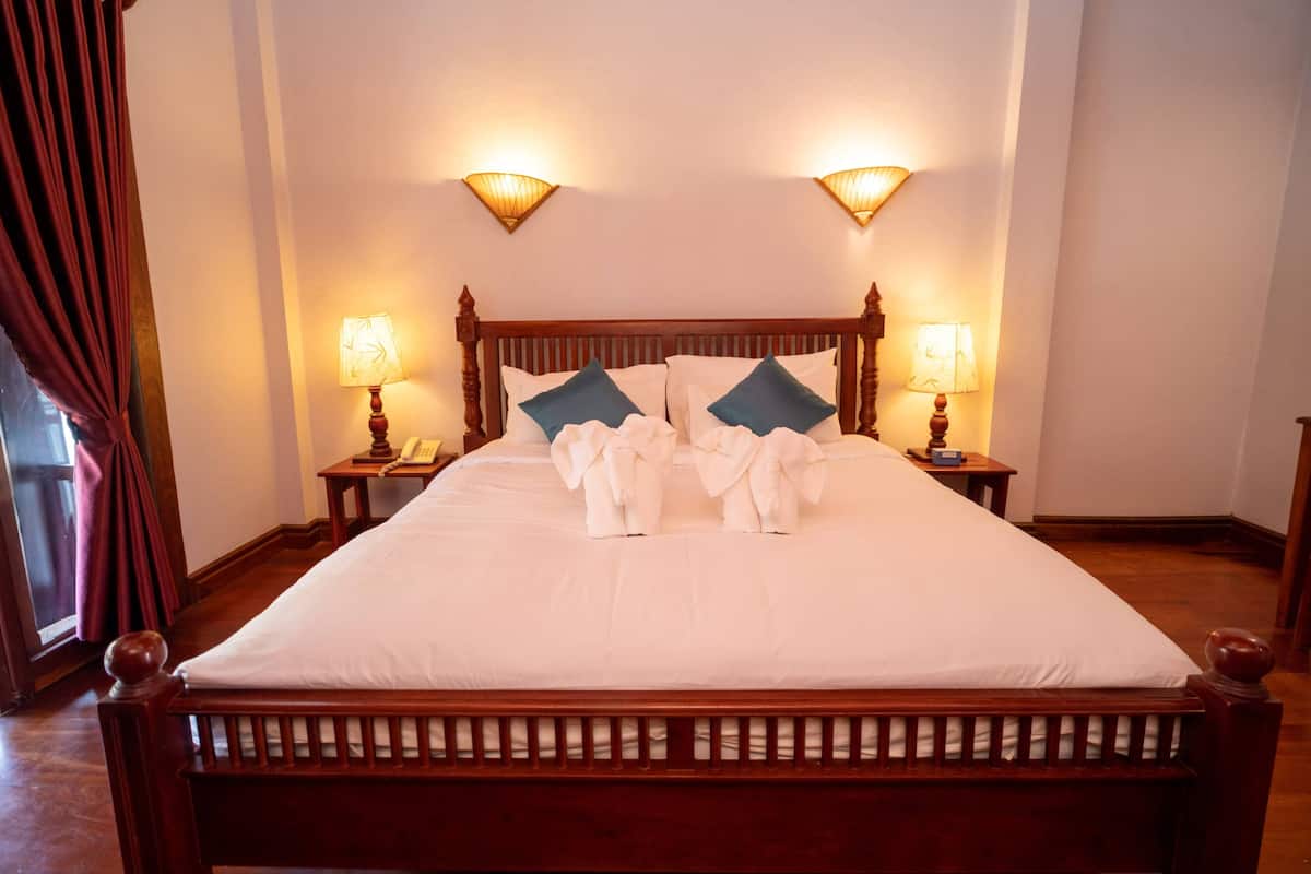 1 Schlafzimmer, hochwertige Bettwaren, Pillowtop-Betten, Minibar