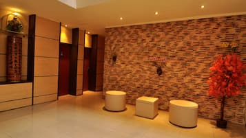 Sala de estar en el lobby