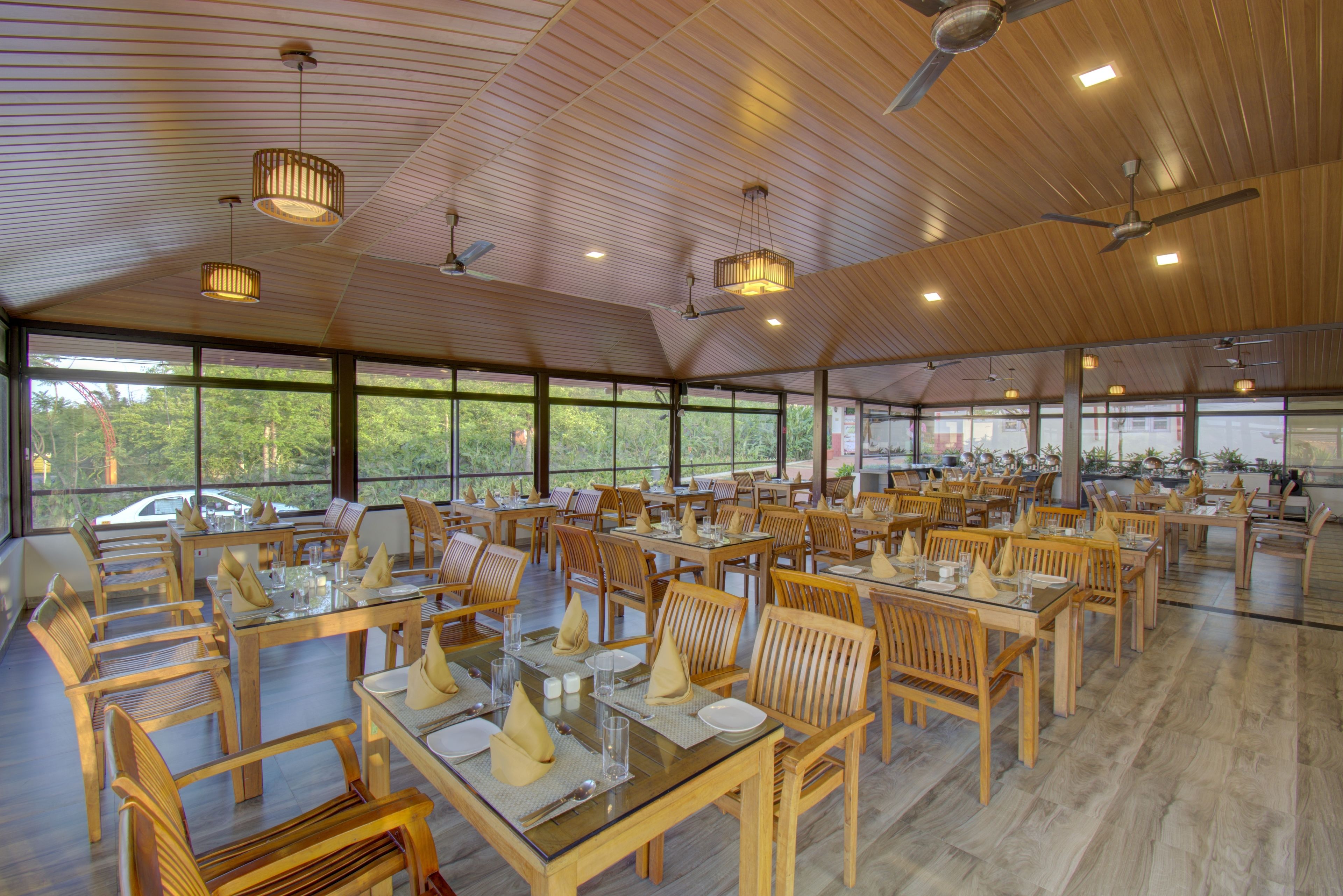 Buffet breakfast for a fee