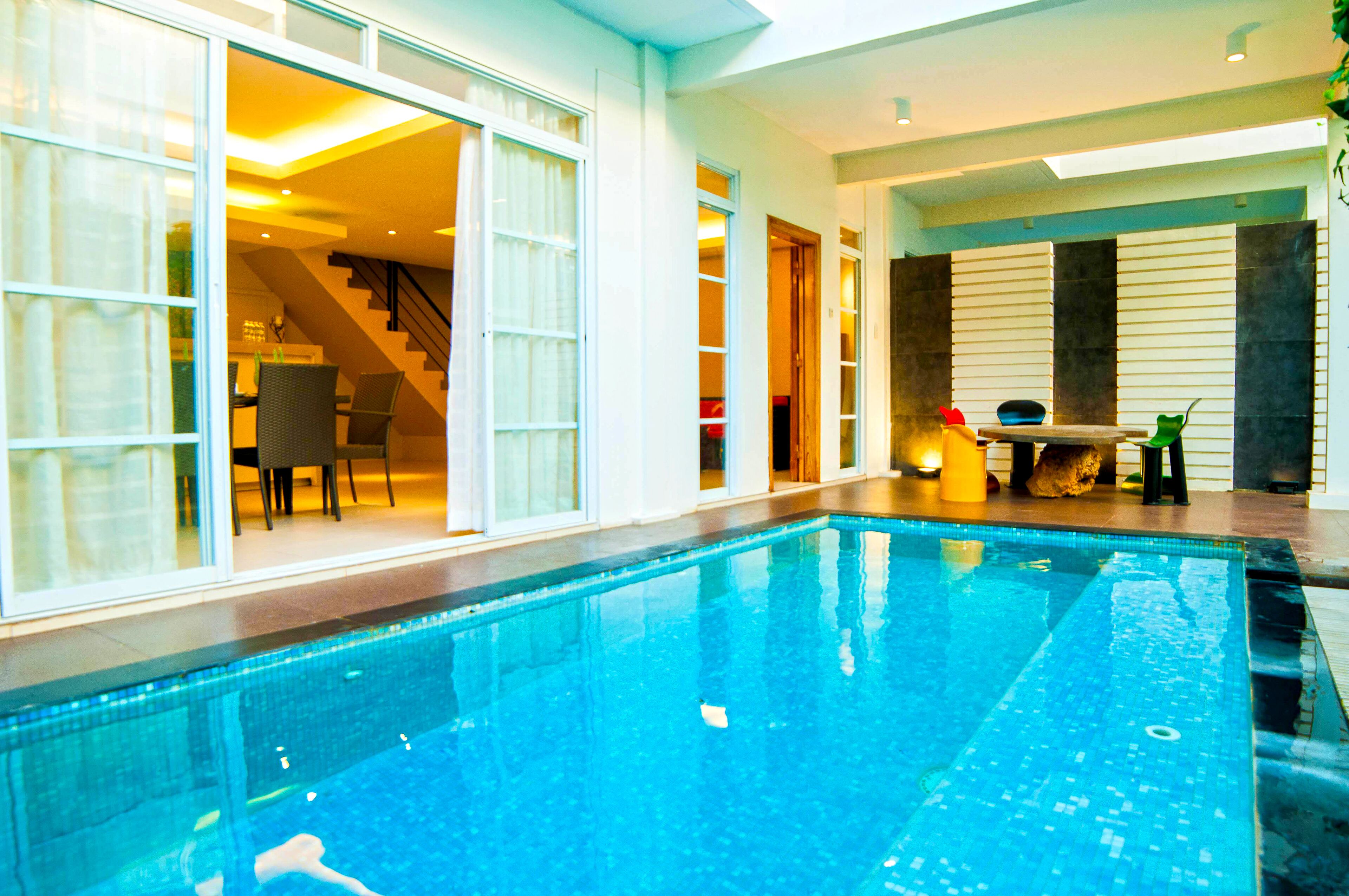 Pool Villa | Living area | LCD TV