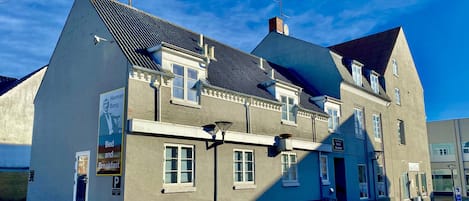 Voorkant van accommodatie