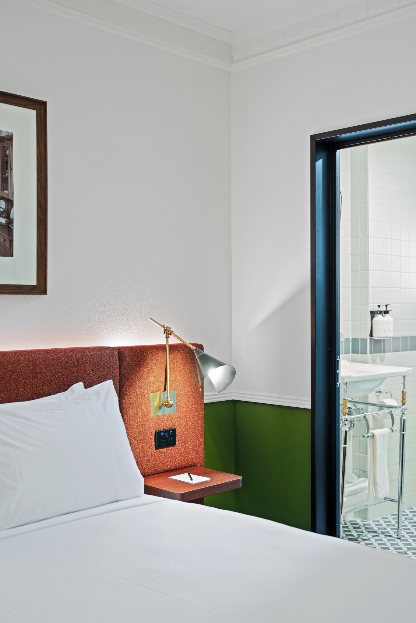 classic room | premium bedding, desk, blackout curtains, soundproofing