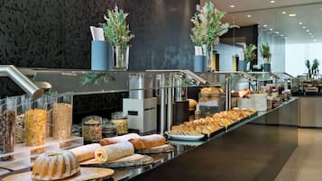 Daily buffet breakfast (EUR 22 per person)