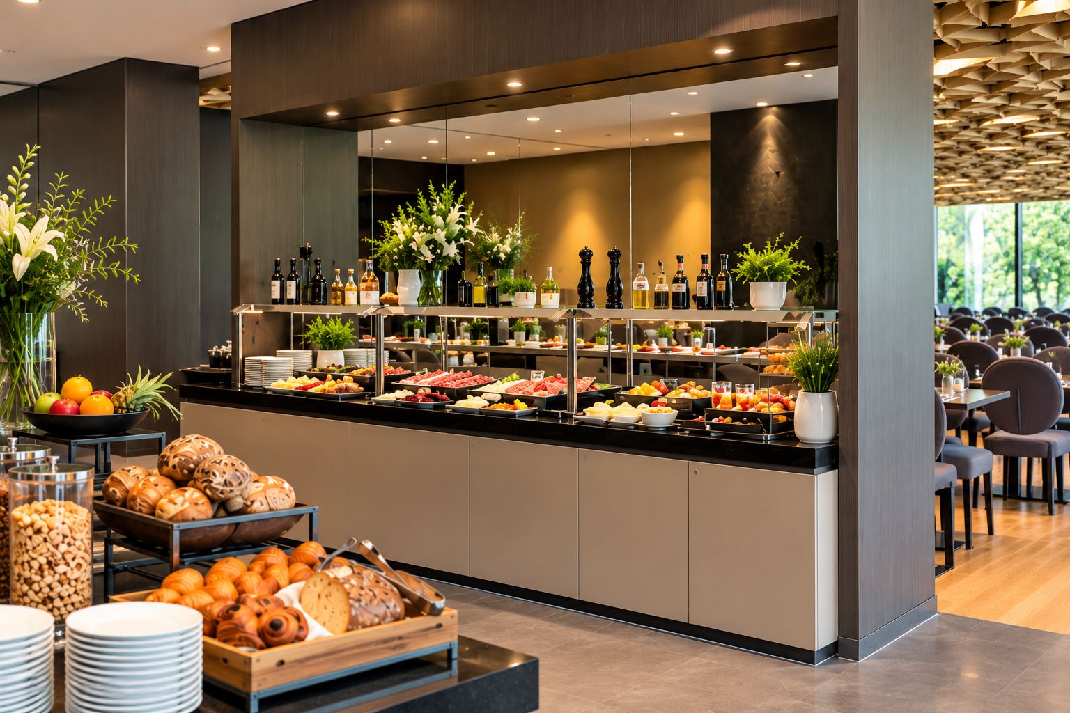 Breakfast buffet