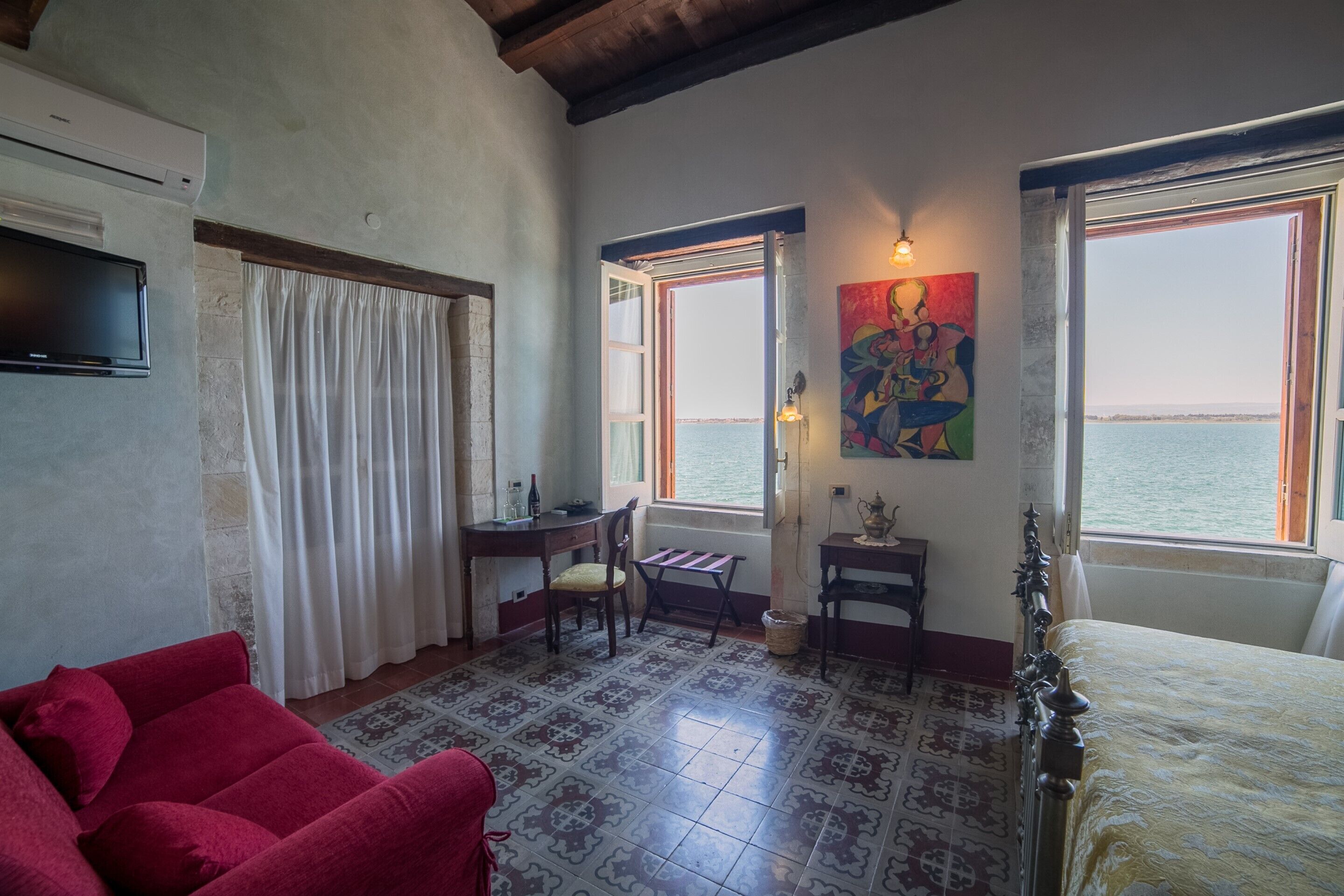 junior studio suite, sea view | 1 bedroom, premium bedding, down duvets, memory-foam beds