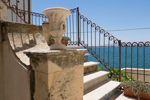 Classic Double Room, Partial Sea View | View from room