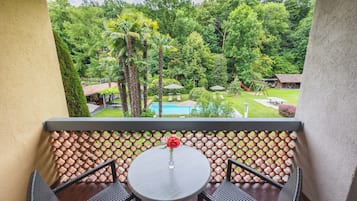 Family Apartment, 2 Bedrooms, Balcony, Garden View | View from room