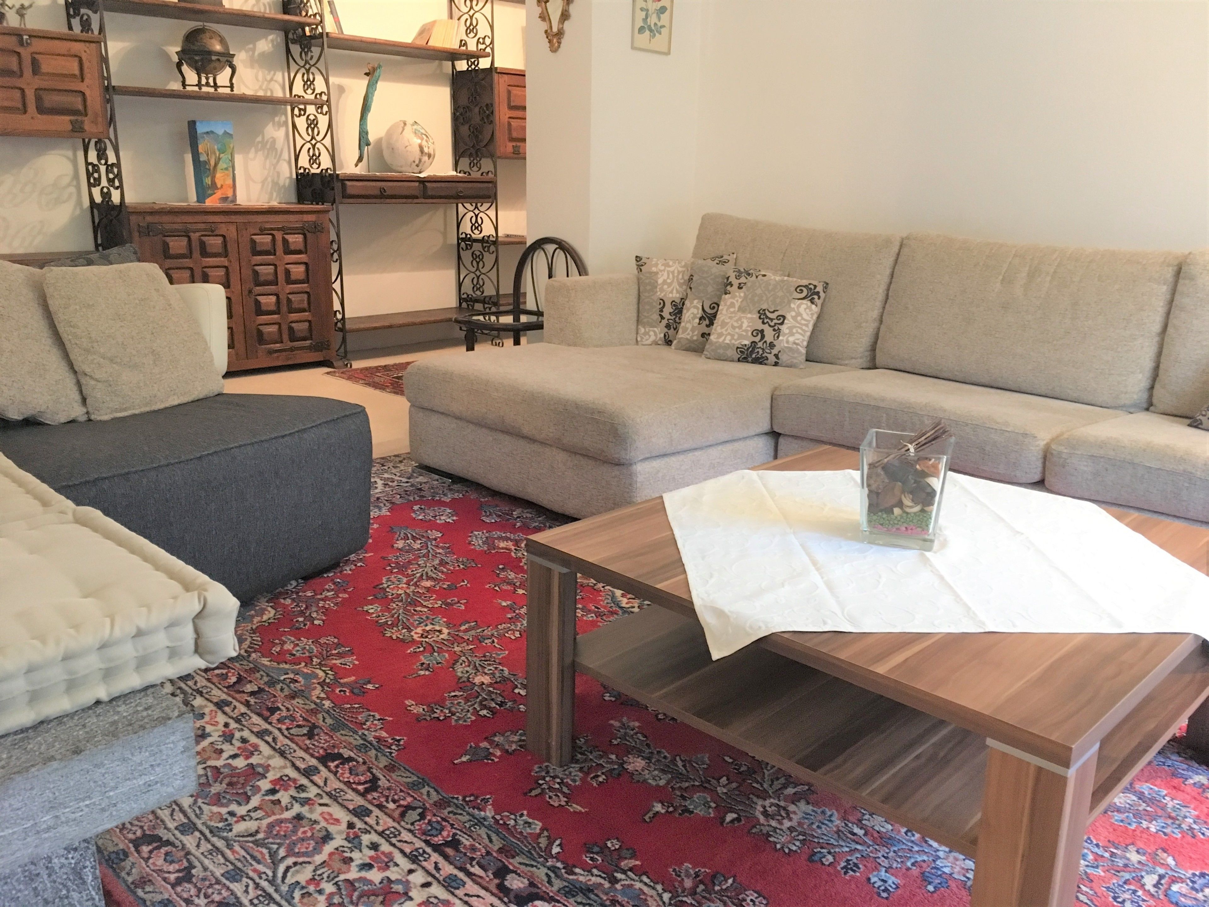 family penthouse, 4 bedrooms, terrace, garden view | living area | flat-screen tv, toys