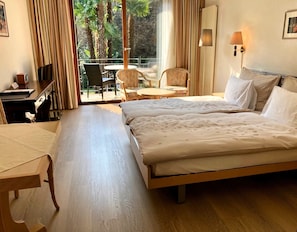 Comfort Double Room, 1 Bedroom, Balcony, Garden View | Premium bedding, in-room safe, desk, blackout curtains