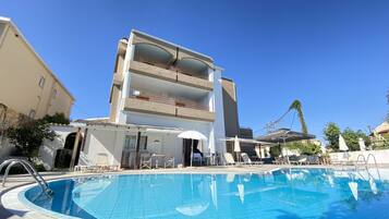 Fassade der Unterkunft