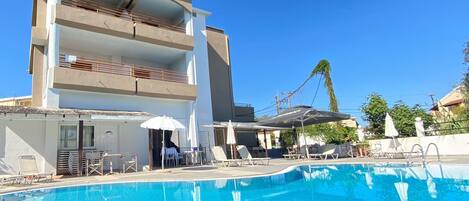 Fassade der Unterkunft