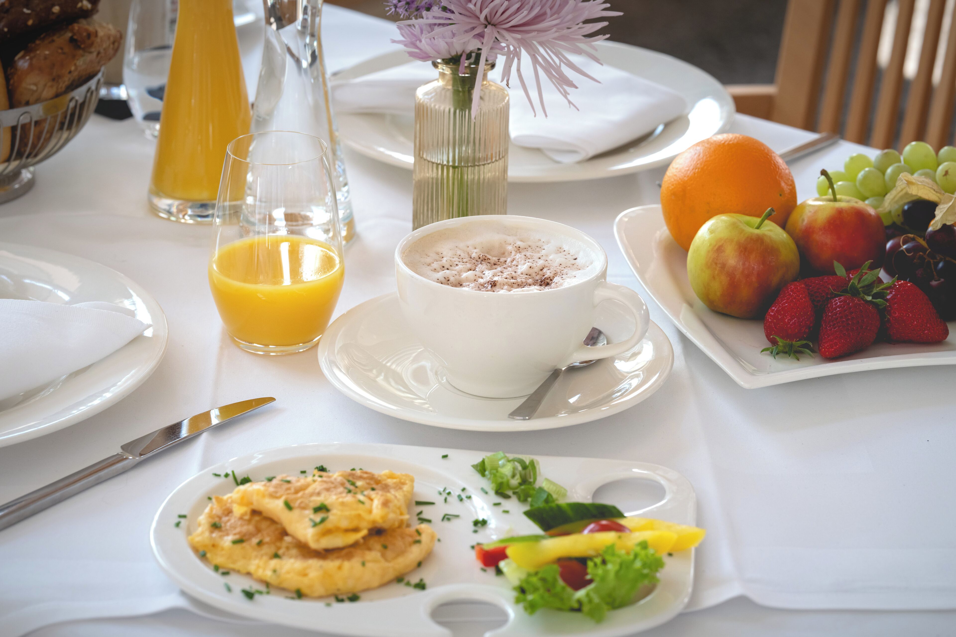 daily buffet breakfast (eur 15.9 per person)