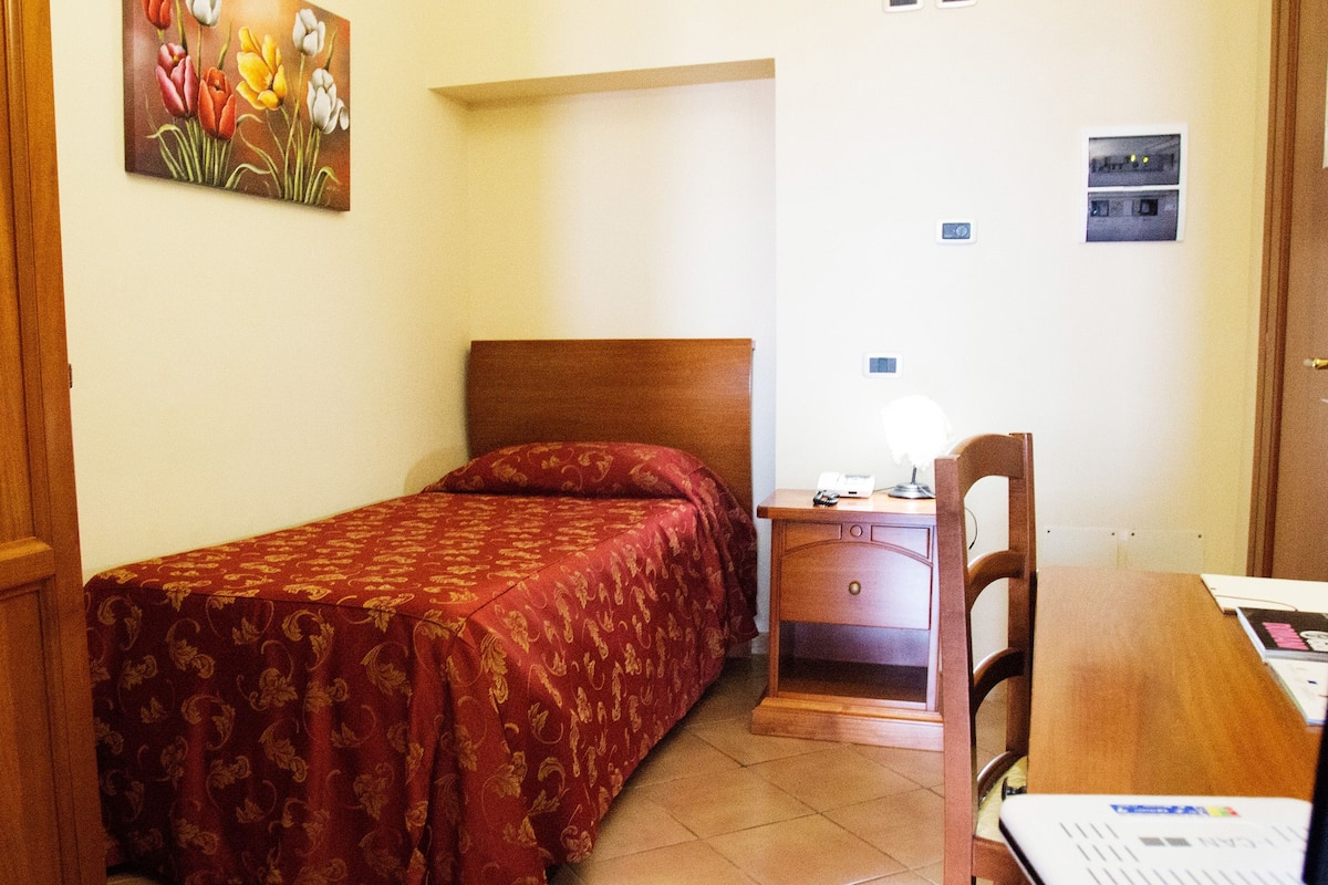 Single Room | Free minibar items, in-room safe, desk, soundproofing
