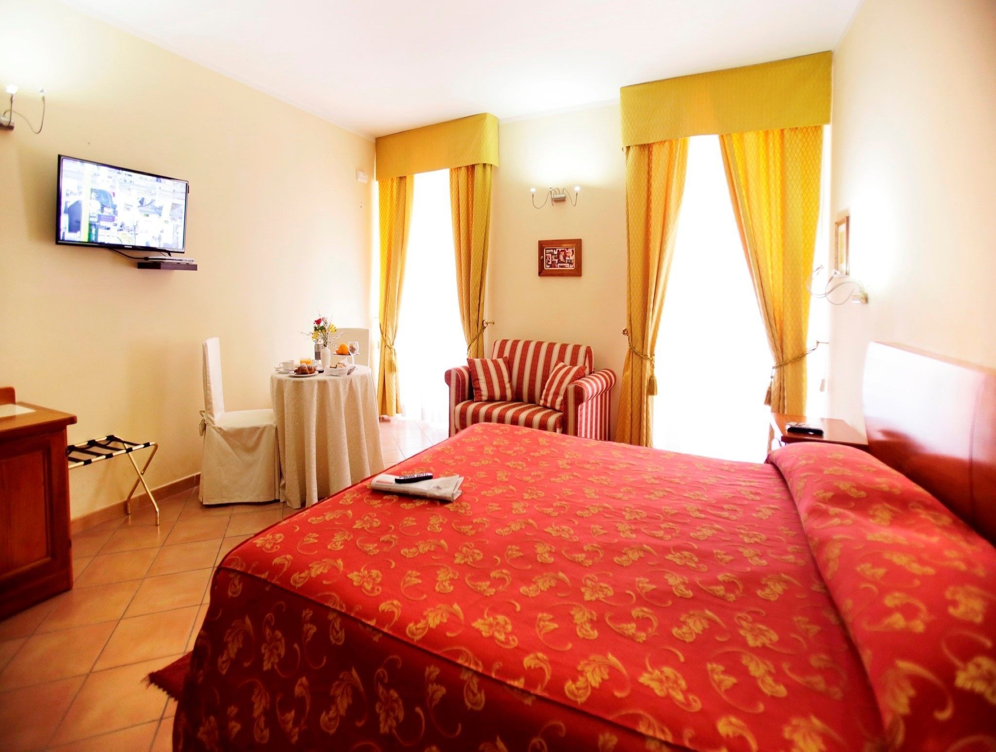 free minibar items, in-room safe, desk, soundproofing