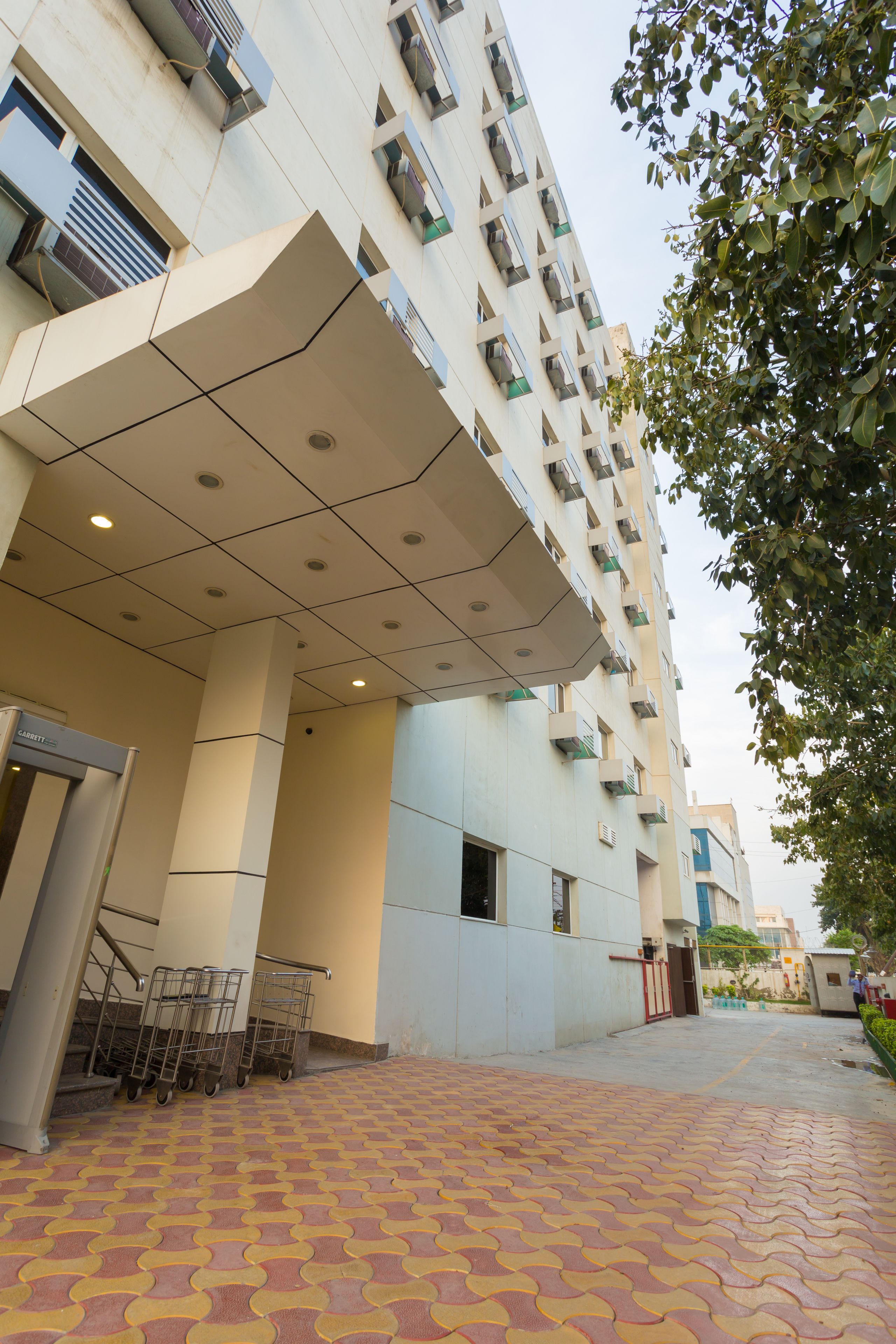 Fassade der Unterkunft