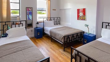 Single Bed in Shared Dormitory, Private Bathroom (3 person max)