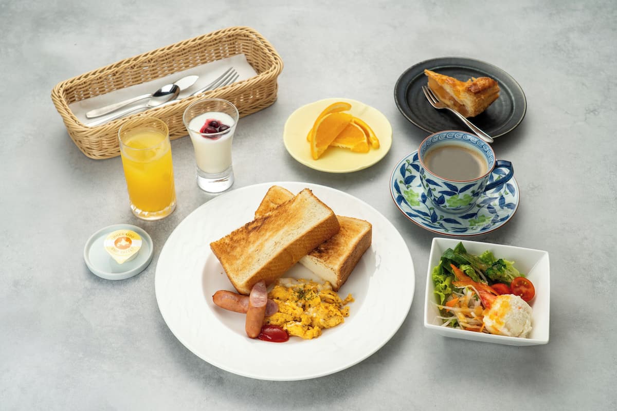 Japanese Modern Room, Western-Style Breakfast at 1F BAIKAL cafe