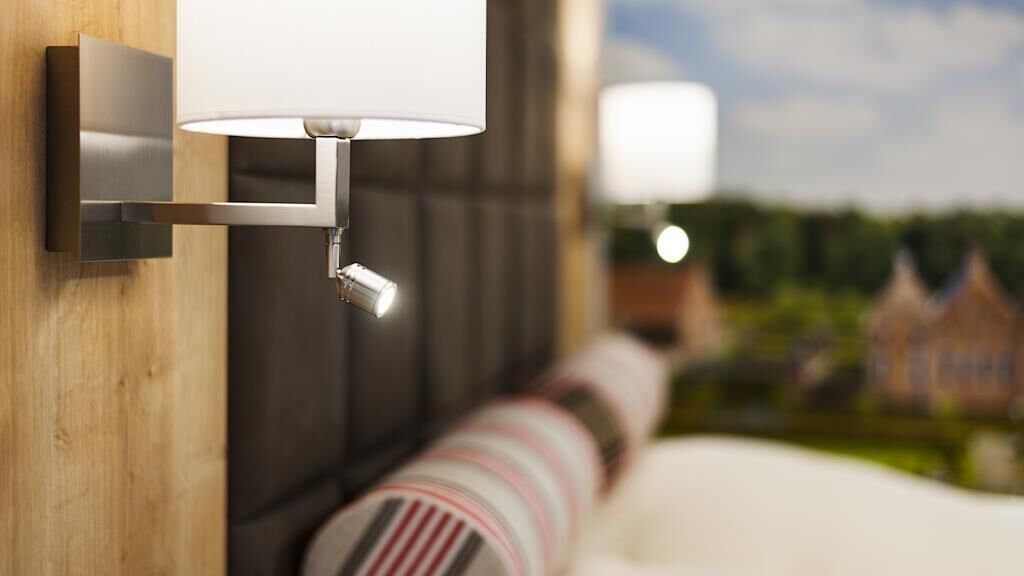 deluxe room, 2 single beds, non smoking | in-room safe, desk, soundproofing, iron/ironing board