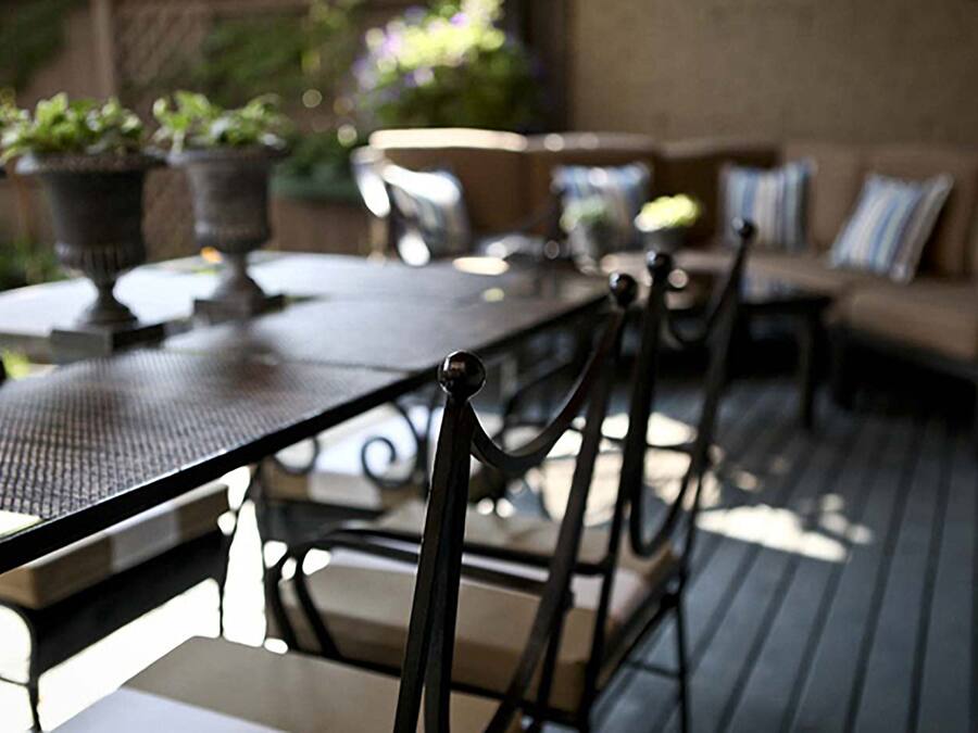 Opções para refeição ao ar livre