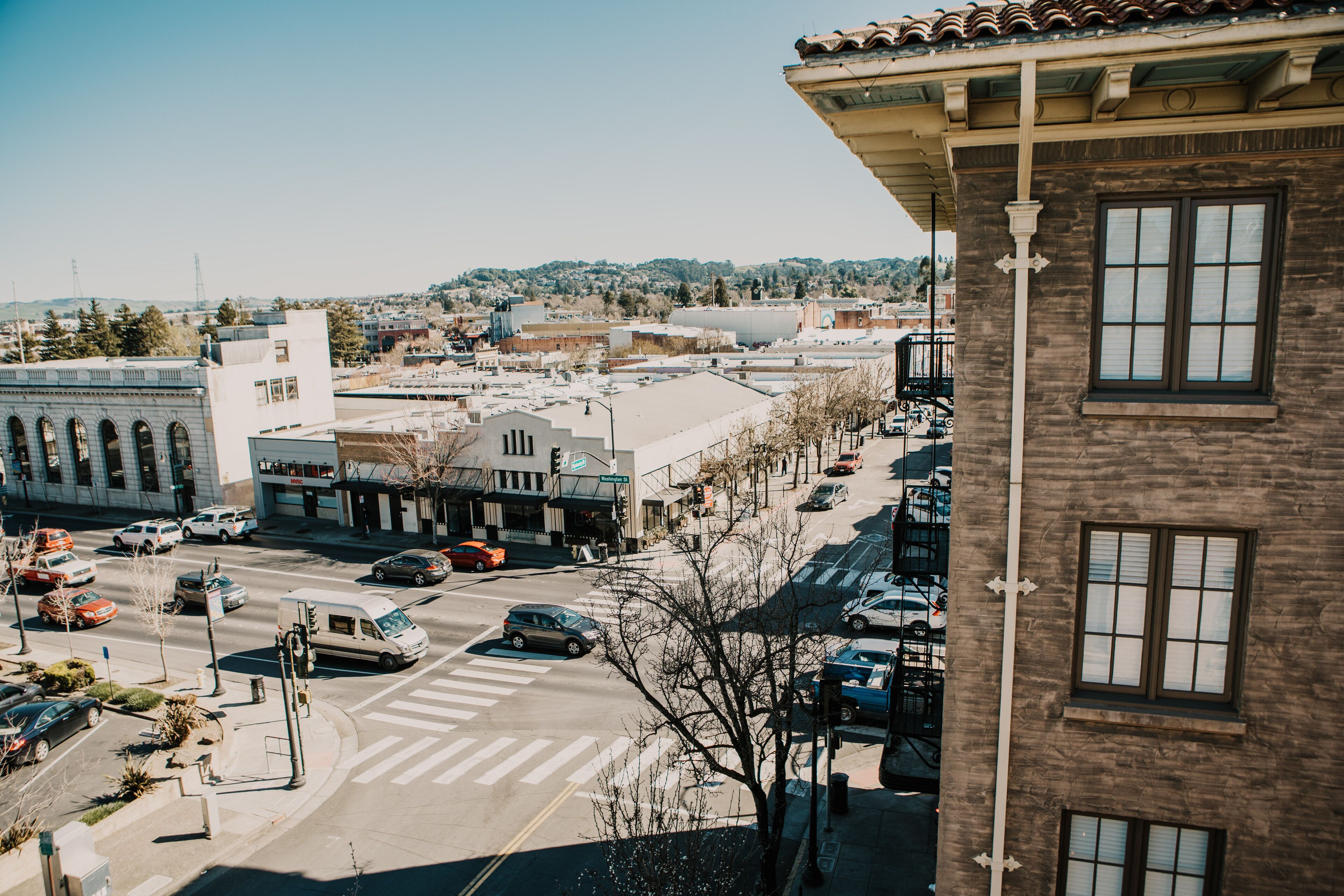 city view from property
