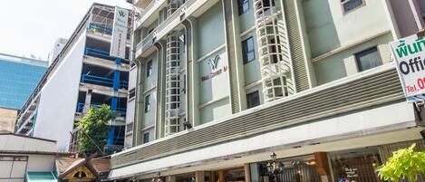 Facciata della struttura