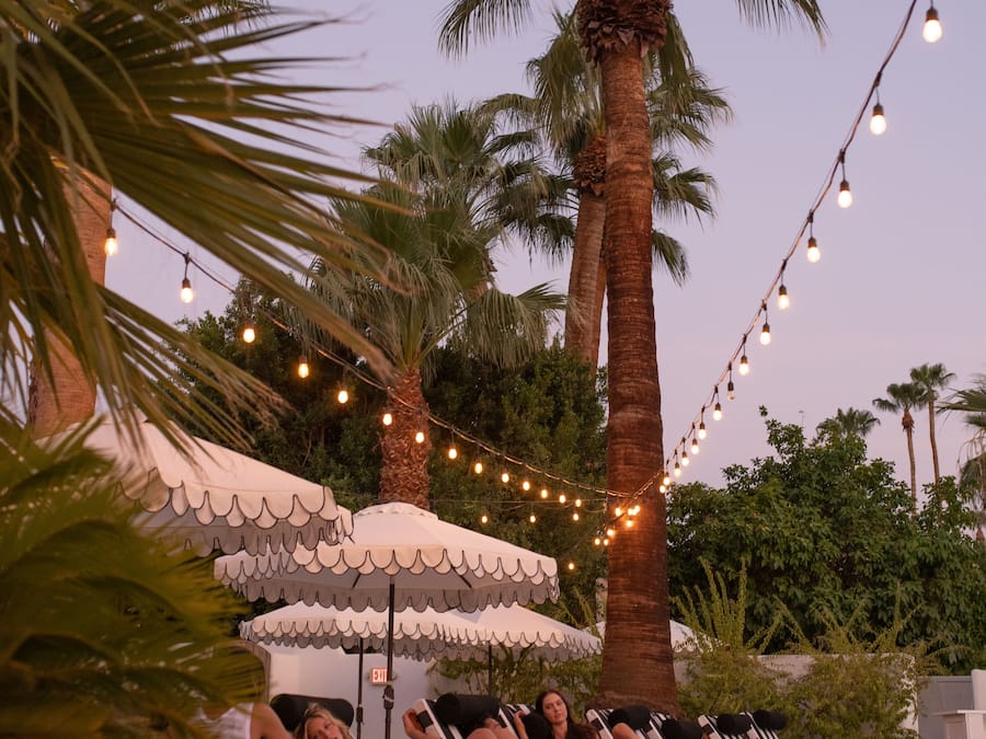 Outdoor pool, free pool cabanas, pool umbrellas