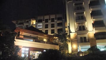 Front of property – evening/night