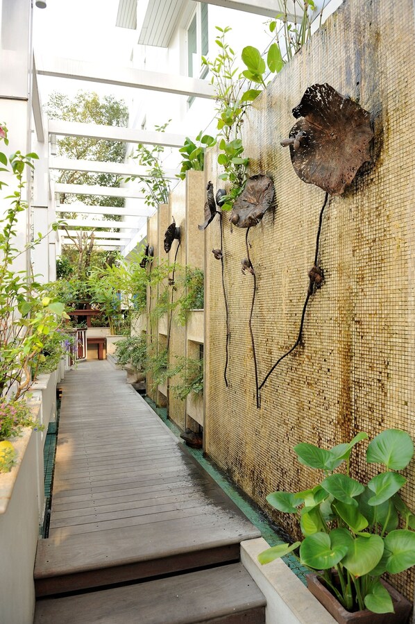 Jardines del alojamiento