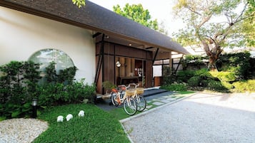 Fassade der Unterkunft