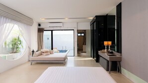 Villa with Private Pool | 1 soverom, minibar, safe på rommet og skrivebord