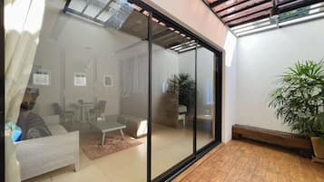 Villa - 1 sovrum - privat pool | Vardagsrum | LCD-tv